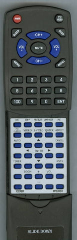 MITSUBISHI XD50REM Replacement Remote