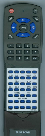 EMOTIVA XDA-2 Replacement Remote