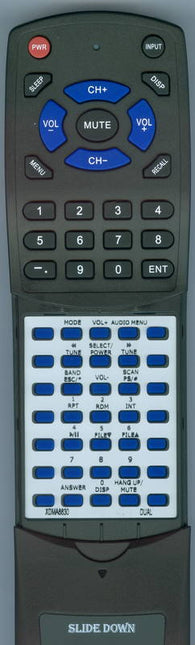 DUAL XDMA6630 Replacement Remote