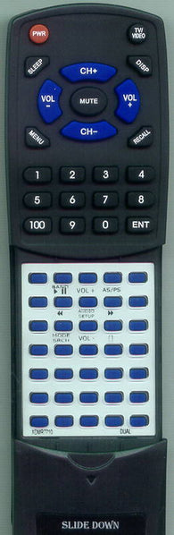 DUAL IR7710 Replacement Remote