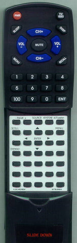 MITSUBISHI XL8U CREDIT CARD Replacement Remote