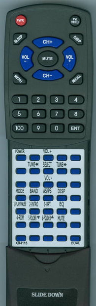 DUAL RTXR4115 Replacement Remote