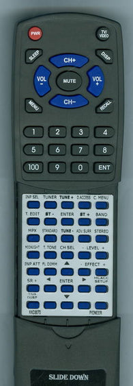 PIONEER XXD3070 Replacement Remote