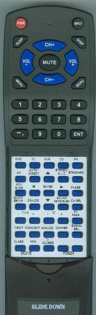 PIONEER XXD3155 Replacement Remote