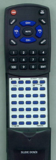 PANASONIC YEFX9991885 Replacement Remote