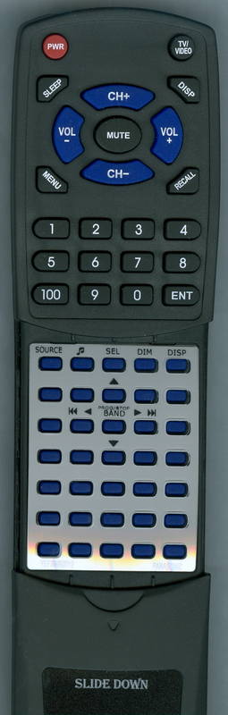 PANASONIC CQDPG615EUC Replacement Remote Control - Thumbnail 3