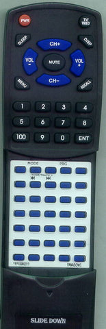 PANASONIC RTYEFX9992013 Replacement Remote