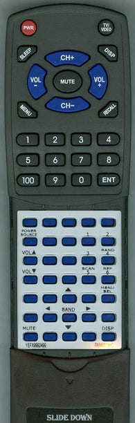 PANASONIC RTYEFX9992499 Replacement Remote