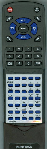 PANASONIC RTYEFX9992499 Replacement Remote