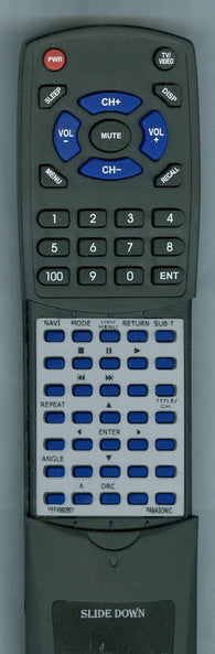 PANASONIC YEFX9992601 Replacement Remote