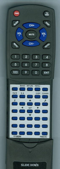PANASONIC RTYEFX9992684 Replacement Remote