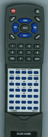PANASONIC RTYEFX9992684 Replacement Remote
