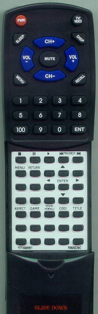 PANASONIC RTYEFX9995601 Replacement Remote
