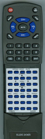 AUDIOVOX YSRS9927R3 Replacement Remote