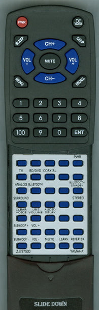YAMAHA YAS103 Replacement Remote