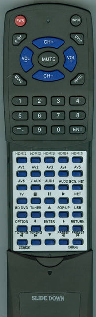 YAMAHA ZK066000 Replacement Remote