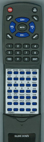 MARANTZ ZK223W0010 Replacement Remote