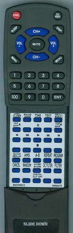 MARANTZ SA7S1 Replacement Remote
