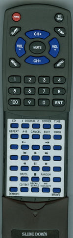 MARANTZ CD17MKII Replacement Remote