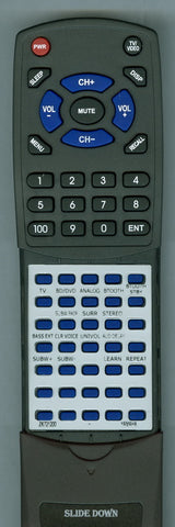 YAMAHA RTZK721200 Replacement Remote