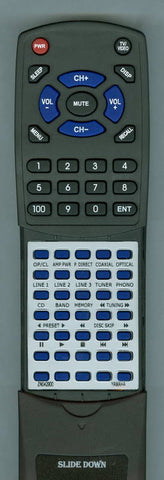 YAMAHA RTZN042900 Replacement Remote