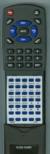 YAMAHA ZN043000 Replacement Remote