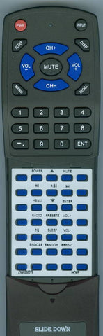 IHOME ZN9 REMOTE Replacement Remote