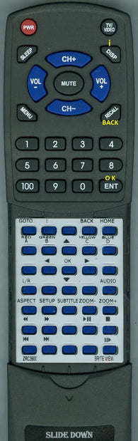 BRITEVIEW BV5005HD Replacement Remote