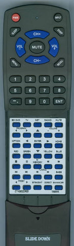 YAMAHA RTZT743900ZONEB Replacement Remote