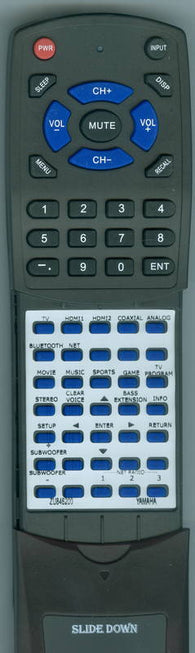 YAMAHA YAS706 Replacement Remote
