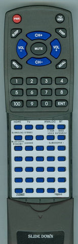 YAMAHA RTZV289600 Replacement Remote