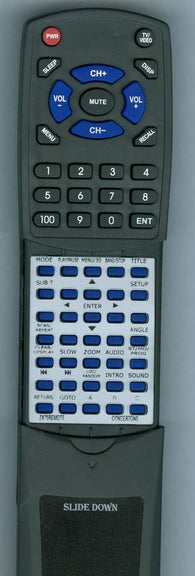 CONCERTONE ZX75REMOTE Replacement Remote