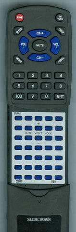 BOWERSWILKINS RTZZ24975 Replacement Remote