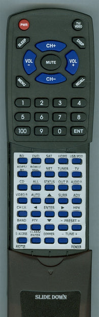 PIONEER RTAXD7725 Replacement Remote