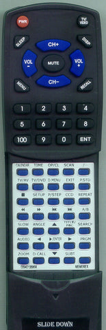 MEMOREX 0094013896M Replacement Remote