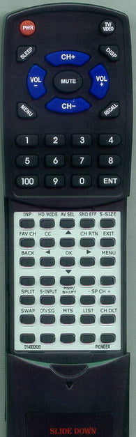 PIONEER 014000520 Replacement Remote