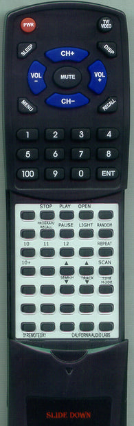 CALIFORNIA AUDIO LAB DX1 Replacement Remote