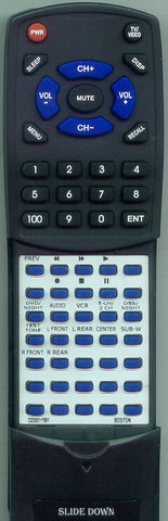 BOSTON ACOUSTICS 020-001159-1 Replacement Remote