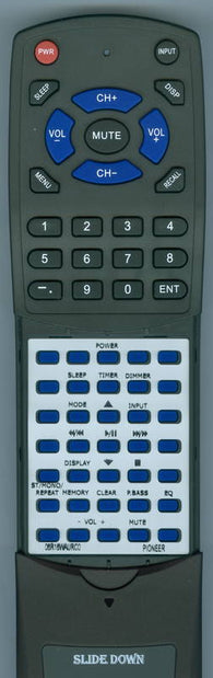 PIONEER X-EM26 Replacement Remote