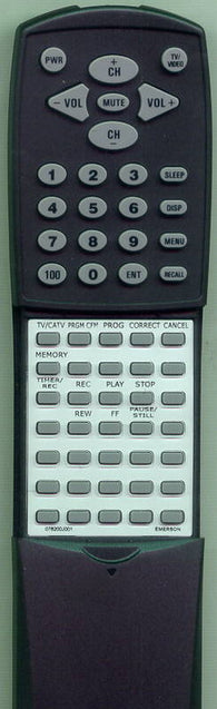 EMERSON 076200J001 Replacement Remote