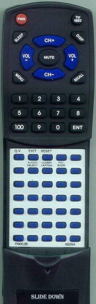 INSIGNIA NS27FTV Replacement Remote