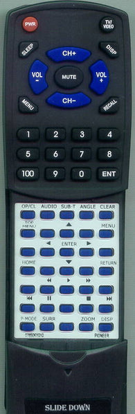 PIONEER DV-490-VS Replacement Remote