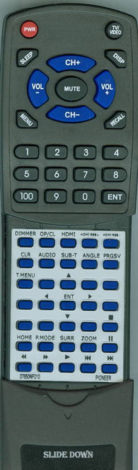 PIONEER DV46AV Replacement Remote
