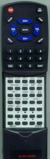 BROKSONIC 07660CA010 Replacement Remote