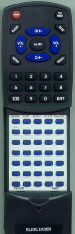 SANSUI 07640NJ010 Replacement Remote