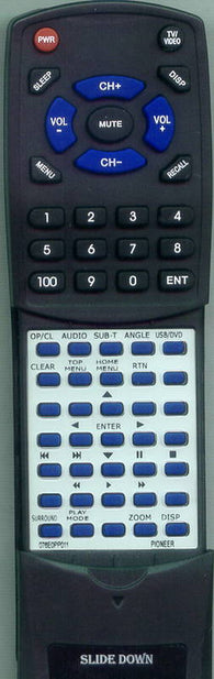 PIONEER DV410VK Replacement Remote