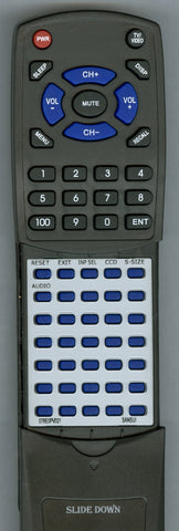 SANSUI RT076E0PV021 Replacement Remote