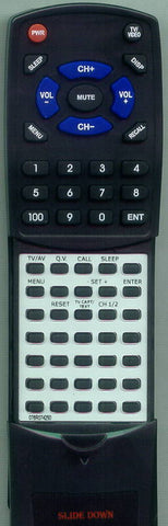 SANSUI TVM1916 Replacement Remote