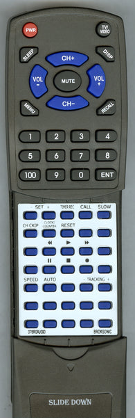BROKSONIC RT076R0AJ090 Replacement Remote