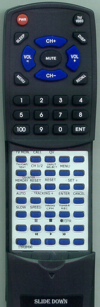 ZENITH- 076R0BH040 Replacement Remote